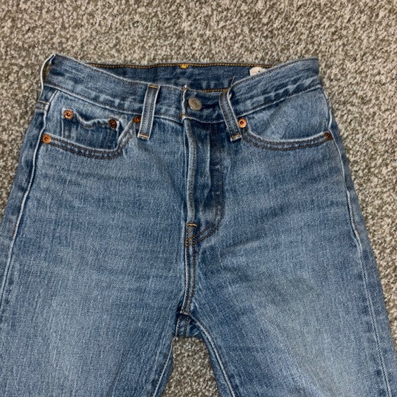 Levi's Blue Women's Jeans - Picture 6 of 8